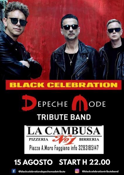 Black Celebration - Depeche Mode Tribute live alla Cambusa Pub