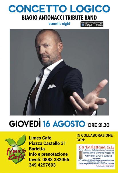 Concetto Logico - Biagio Antonacci Tribute a Barletta