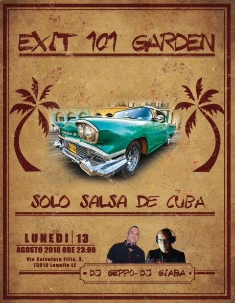 “Solo salsa de Cuba”: Exit 101 Cafè al ritmo latino con le selezioni di Giaba e Geppo dj