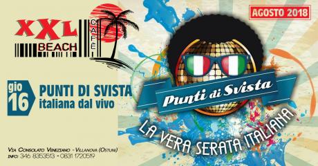 Punti di Svista Live at Xxl Beach Cafè