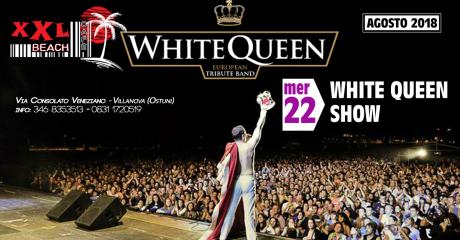 White Queen Tour 2018 at XXL Beach Cafe