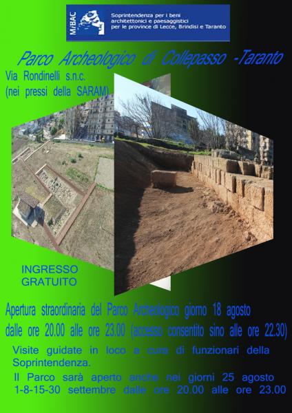 Estate al Parco Archeologico