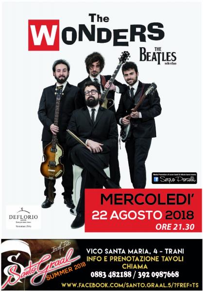 The Wonders - The Beatles Tribute Show a Trani