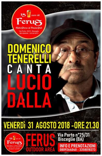 Domenico Tenerelli canta Lucio Dalla