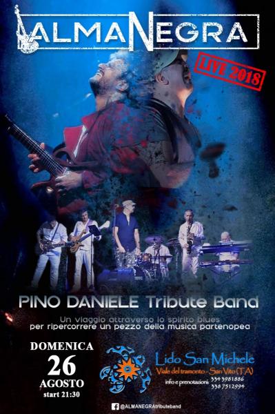 ALMANEGRA Pino Daniele Tribute Band al Lido San Michele