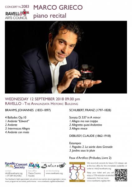 MARCO GRIECO piano recital