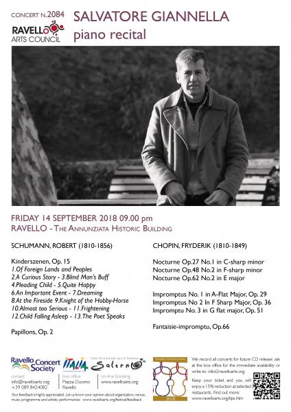 SALVATORE GIANNELLA piano recital
