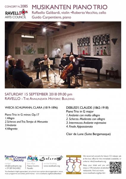 MUSIKANTEN PIANO TRIO