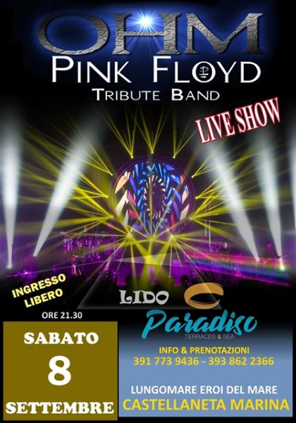 OHM PINK FLOYD LIVE GIG - CASTELLANETA MARINA (TA) - LIDO PARADISO