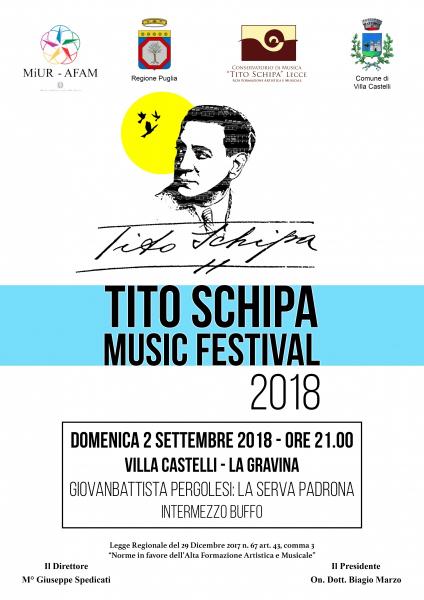TITO SCHIPA MUSIC FESTIVAL - La Serva Padrona