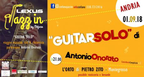 Guitar solo di Antonio Onorato