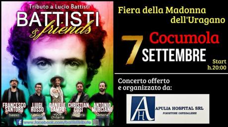 Battisti & Friends - 07/09 Fiera Madonna dell'Uragano Cocumola