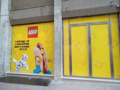 Inaugurazione del LEGO Store di Bari