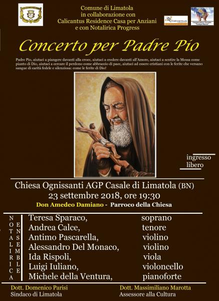 Concerto per Padre Pio