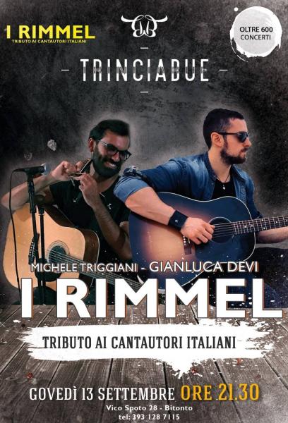 I Rimmel - Tributo ai Cantautori Italiani