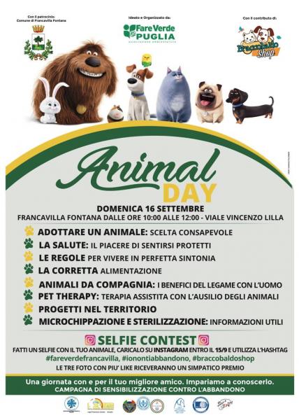 Animal Day e Selfie Contest