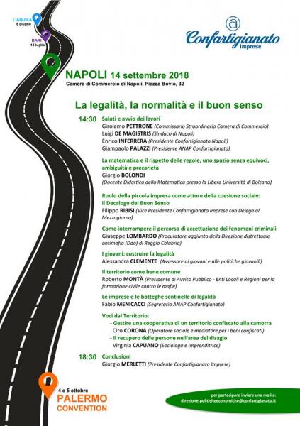 Confartigianato Imprese. Convention del Mezzogiorno alla Camera di Commercio di Napoli