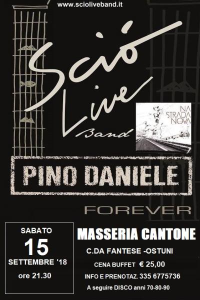 Sciò Live Band Pino Daniele Forever  in concerto