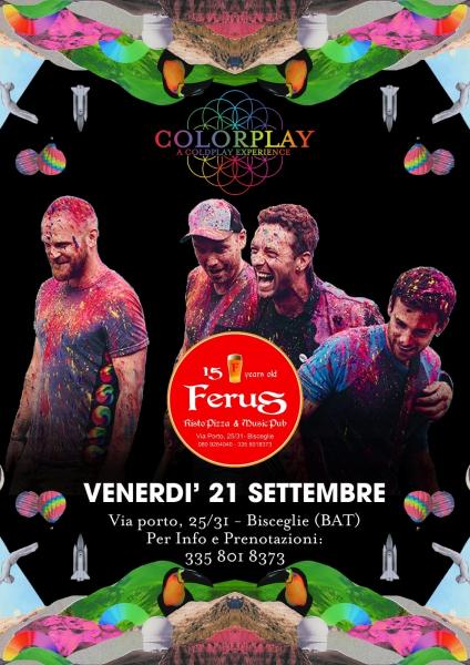 COLDPLAY live tribute con i "COLORPLAY"