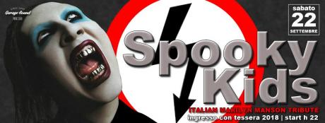 Marilyn Manson Tribute Spooky Kids live at Garagesound