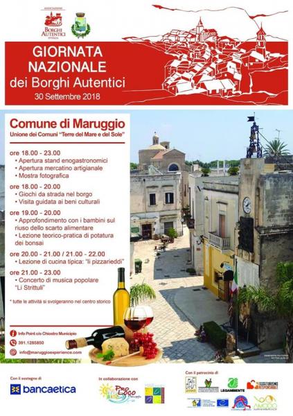 Giornata Nazionale dei Borghi Autentici - Maruggio