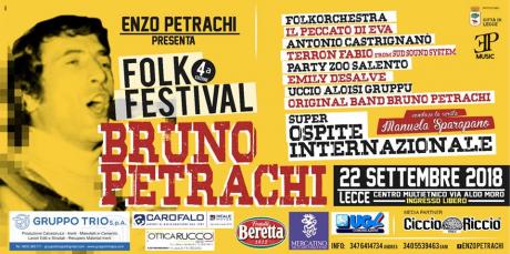“FOLK FESTIVAL” IN MEMORIA DEL GRANDE BRUNO PETRACHI AL CENTRO  MULTIETNICO CON UN MUCCHIO DI OSPITI