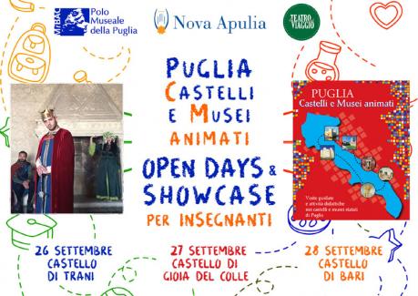 PUGLIA Castelli e Musei Animati - Open Day & Showcase per Insegnanti