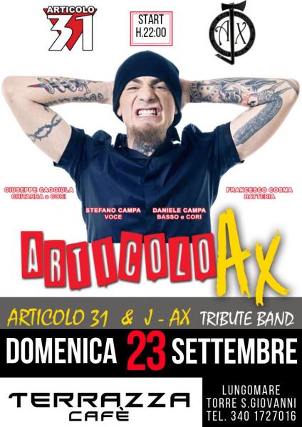 Articolo AX-domenica 23/09 @Terrazza Café Torre San Giovanni