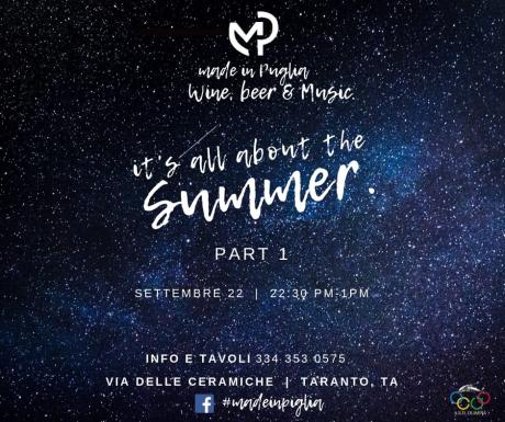 Wine, Beer & Music (It's all about the summer)