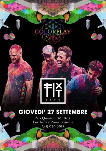 Colorplay a Coldplay experience Fix It Live