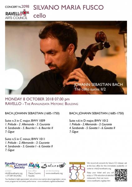 BACH CELLO SUITES II/II