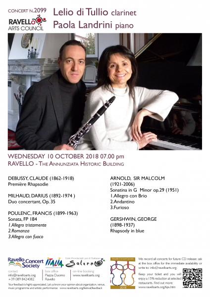 DI TULLIO & LANDRINI clarinet and piano duo