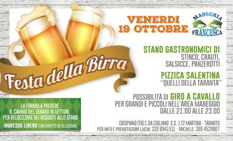 Festa Della Birra in Masseria Francesca
