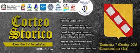 XXII Corteo Storico Corrado IV di Svevia & Assalto alla Torre