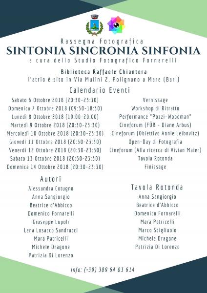 Rassegna Fotografica "SINTONIA SINCRONIA SINFONIA"