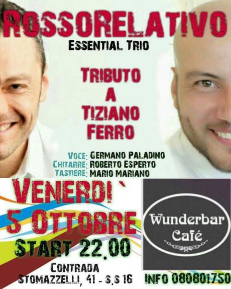 ROSSO RELATIVO TRIBUTO A TIZIANO FERRO