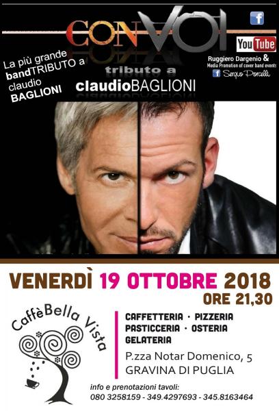 CON VOI - tributo a Claudio Baglioni a Gravina