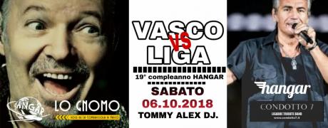 Vasco VS Ligabue 19° compleanno Hangar si balla tutta la notte