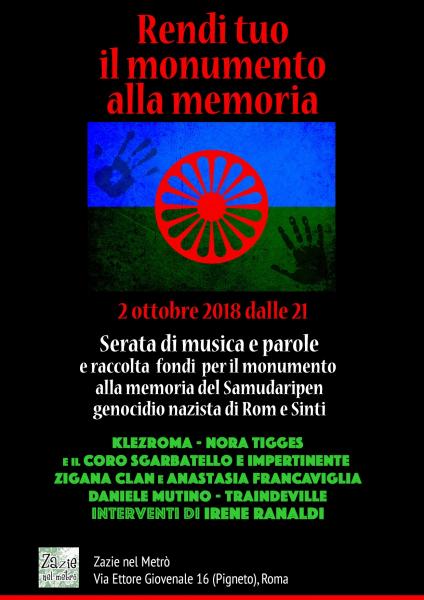 Rendi tuo il monumento alla memoria - Musica e parole per il monumento alla memoria del Samudaripen