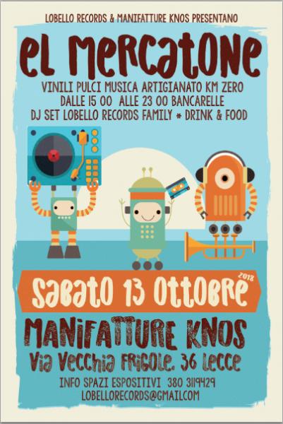 El Mercatone 13 ottobre alle Knos