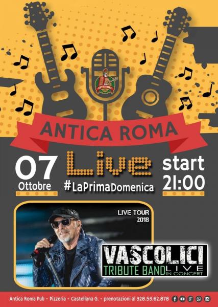 I Vascolici Live All'Antica Roma 07/10/2018