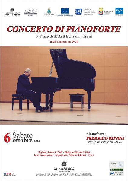 Concerto di Pianoforte: Federico Rovini