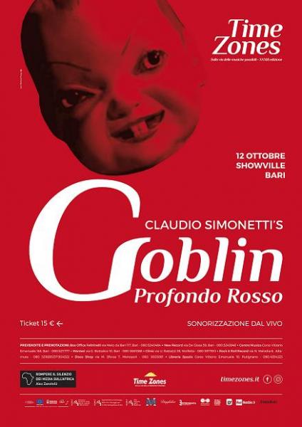 TIME ZONES - Simonetti’s Goblin in Profondo Rosso Sonorizzazione live - Opening Act: Father Murphy