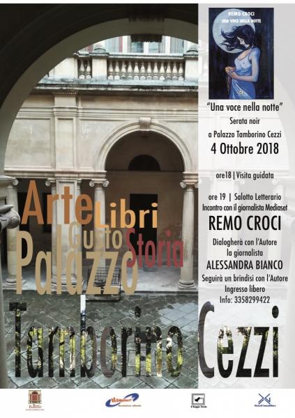 Serata noir a Palazzo Cezzi con il giornalista Remo Croci