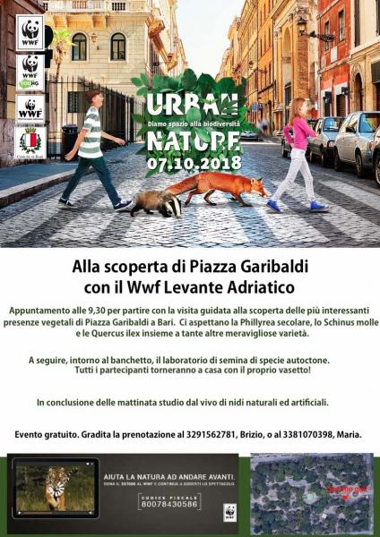 L'Urban Nature con il Wwf Levante Adriatico
