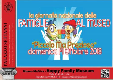 F@mu2018 - Piccolo ma Prezioso - Happy Family Museum