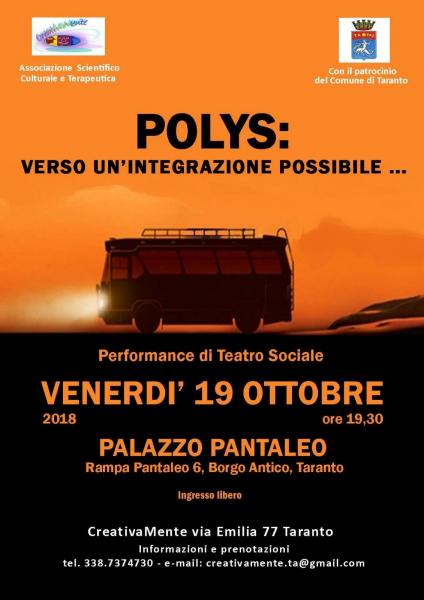 POLYS: verso un’integrazione possibile (teatro sociale)