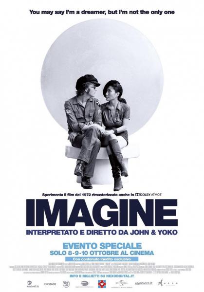 IMAGINE diretto e interpretato da John Lennon & Yoko Ono in esclusiva 8-9-10 OTTOBRE 2018 al VIGNOLA di POLIGNANO A MARE