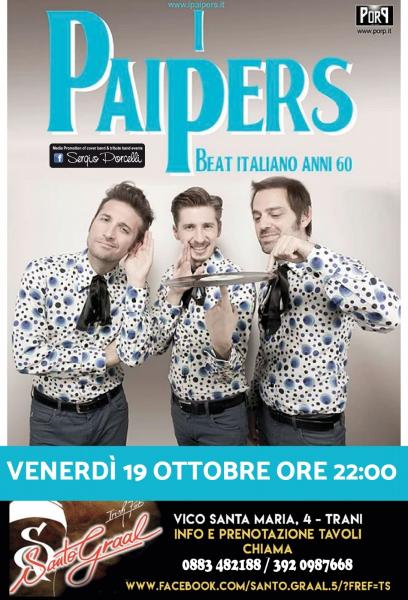I Paipers Al Santo Graal Di Trani
