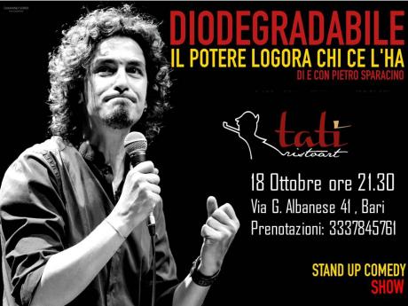 Diodegradabile 'Il potere logora chi ce l'ha' di Pietro Sparacino
